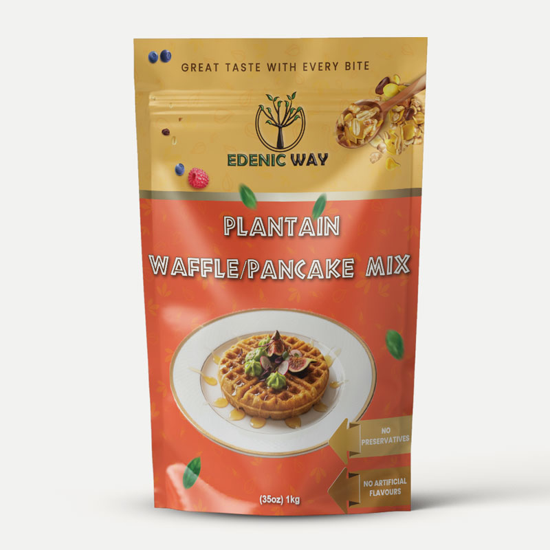 Plantain Waffle/Pancake Mix
